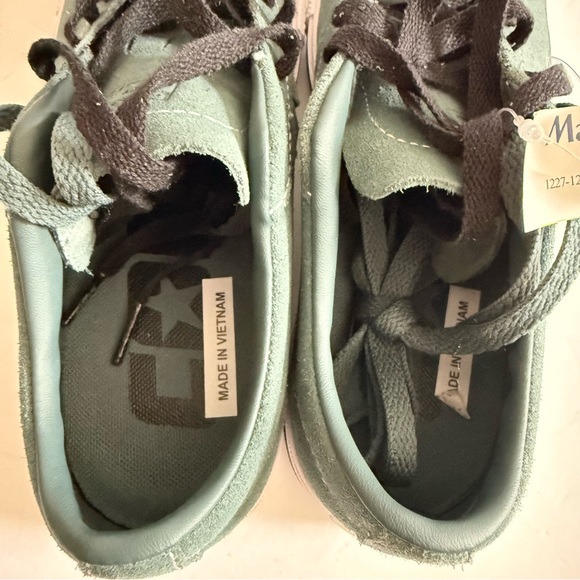 Stylish Green Converse All Star Low Top Women Sneakers size women 7.5 men 5.5 - Picture 6 of 12